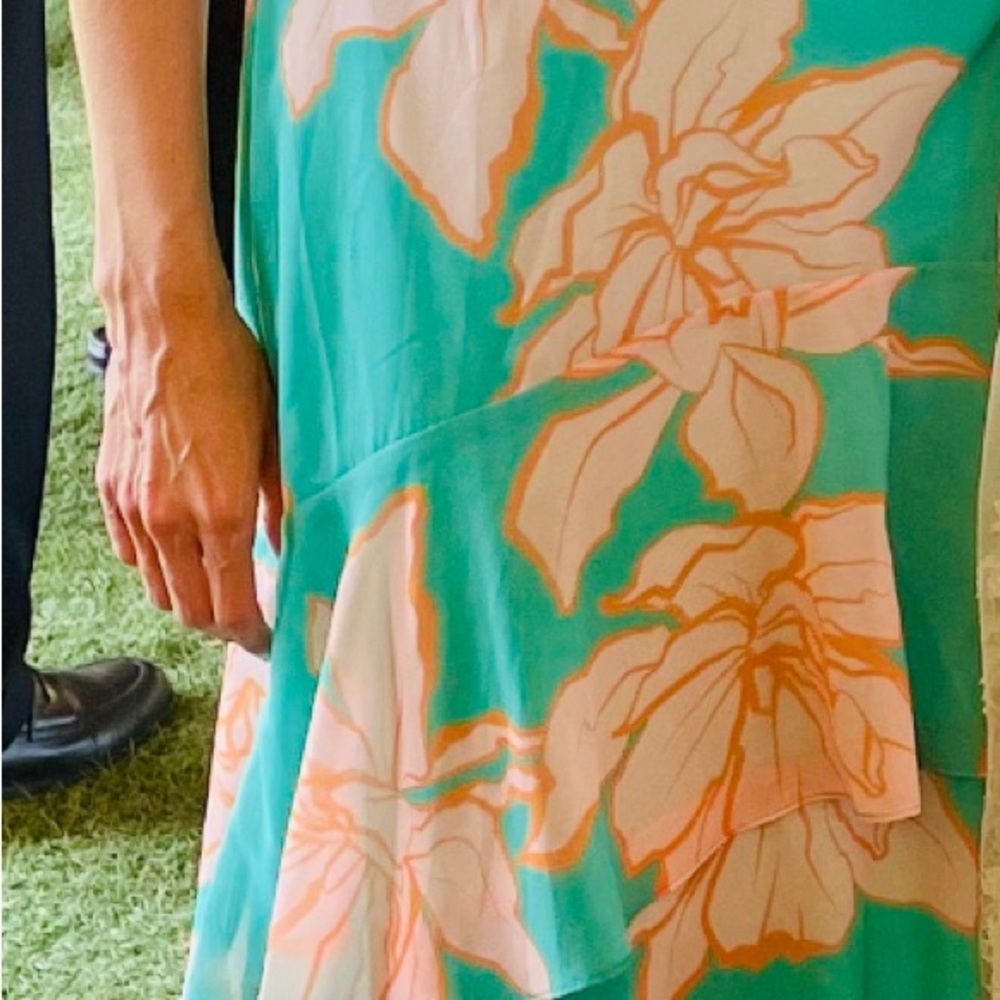 COPY - Hutch Anthropologie Floral Tiered Maxi Dress Size 2 - Picture 13 of 13